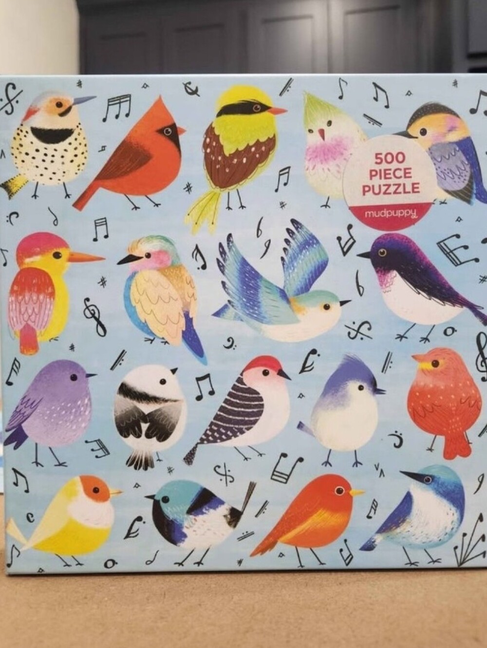 "Songbirds" 500 piece Puzzle by Mudpuppy